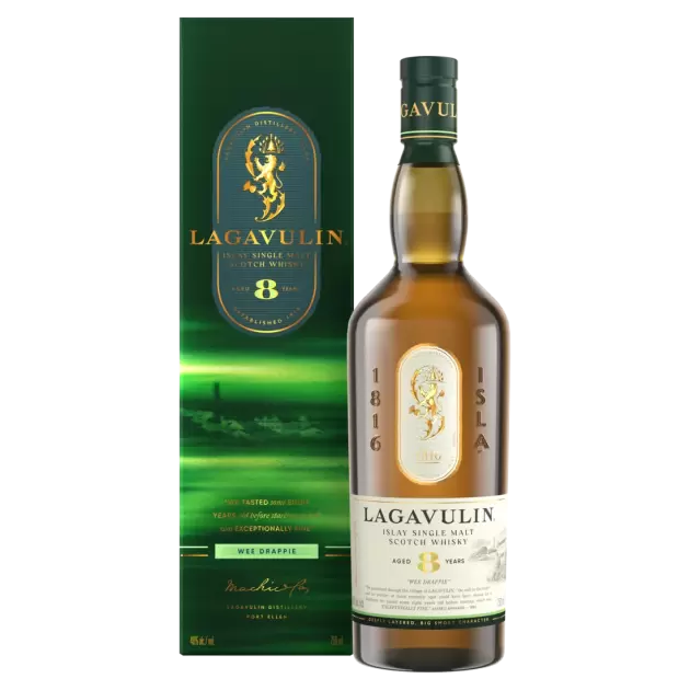 Lagavulin 8 Year Old Single Malt Scotch Whisky 700mL