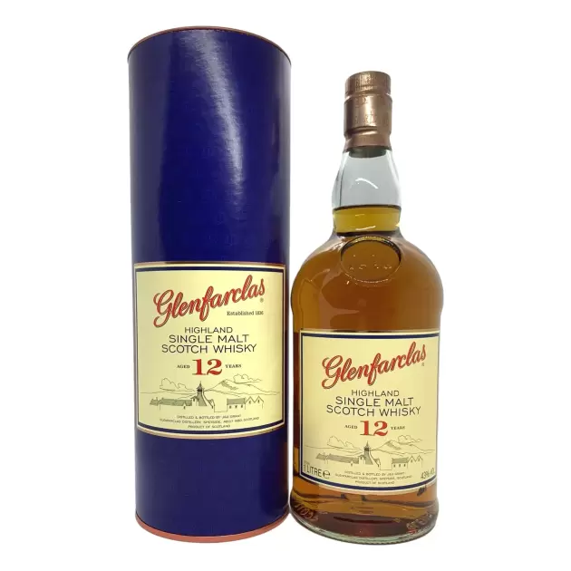 Glenfarclas 12 Year Old Single Malt Scotch Whisky 700mL