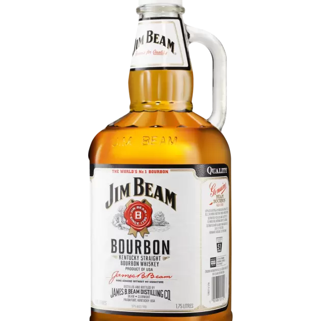 Jim Beam White Label Bourbon 1.75L