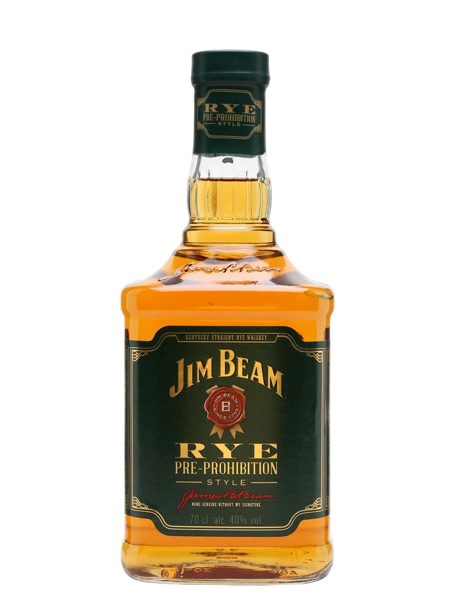 Jim Beam White Label Kentucky Straight Bourbon Whiskey 1L