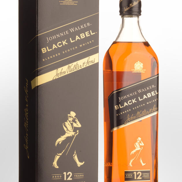 Johnnie Walker Black Label 12 Year Old Blended Scotch Whisky 700mL