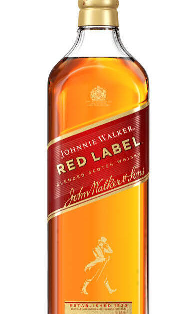 Johnnie Walker Red Label Blended Scotch Whisky 1L