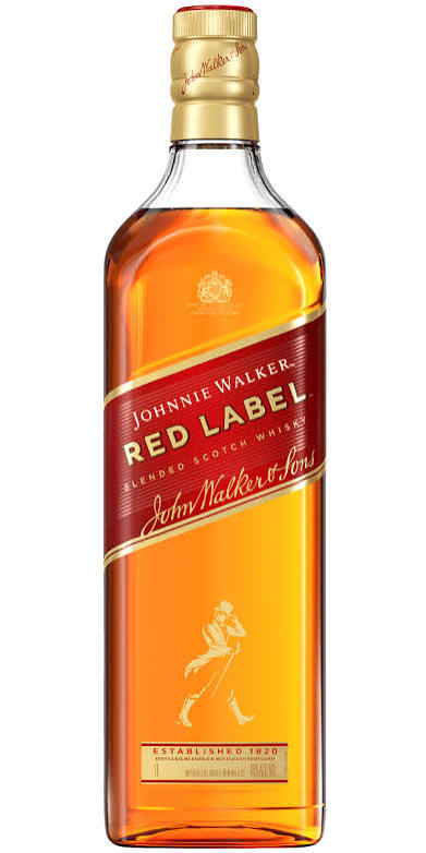 Johnnie Walker Red Label Blended Scotch Whisky 1L