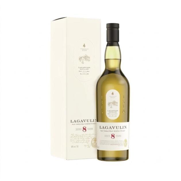 Lagavulin 8 Year Old Single Malt Scotch Whisky 700mL