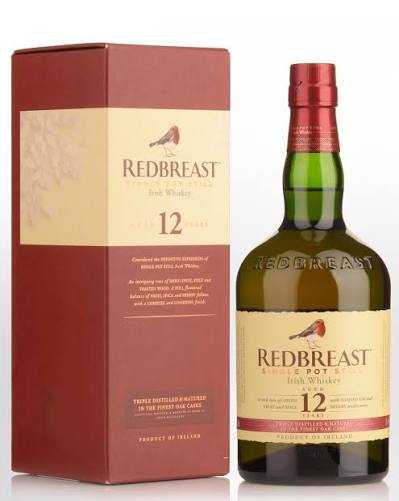 Redbreast 12 Year Old Irish Whiskey 700mL