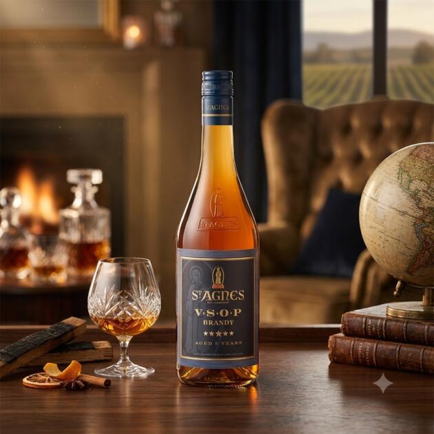 St Agnes VSOP Brandy 700mL