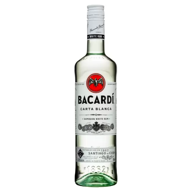 Bacardi Carta Blanca Rum 700mL