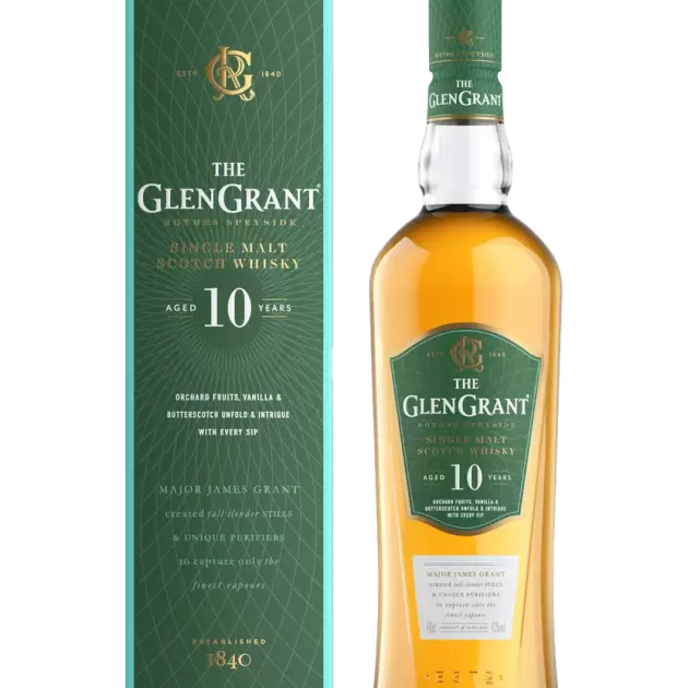 The Glen Grant 10 Year Old Single Malt Scotch Whisky 700mL