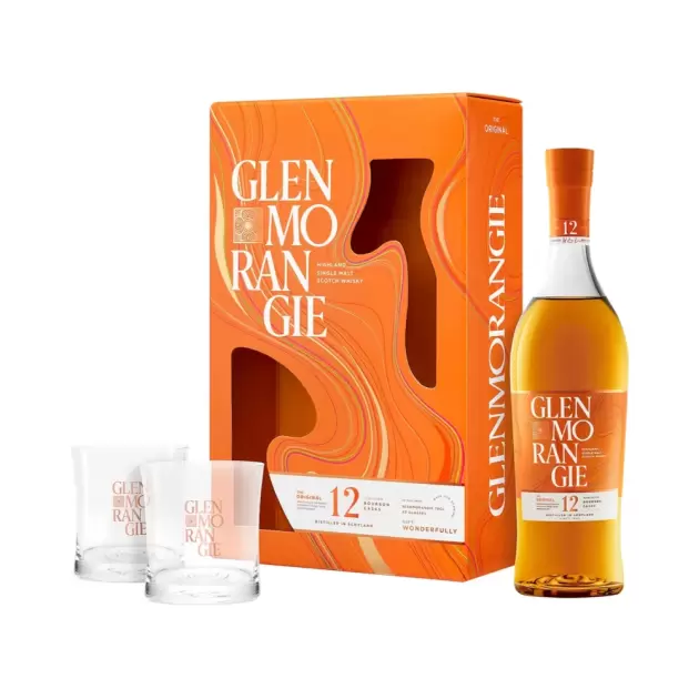 Glenmorangie The Original 12 Year Old Scotch Whisky  Gift Pack 700mL
