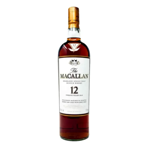 The Macallan Sherry Oak 12 Years Old Single Malt Scotch Whisky 700mL