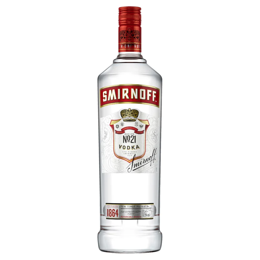 Smirnoff Red Label Vodka 1L