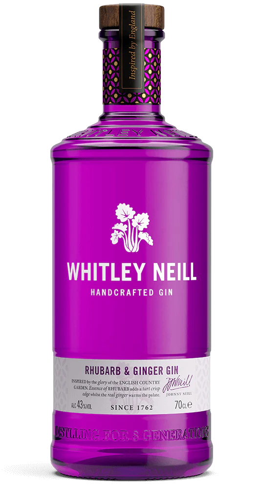 Whitley Neill Rhubarb & Ginger Gin 700mL