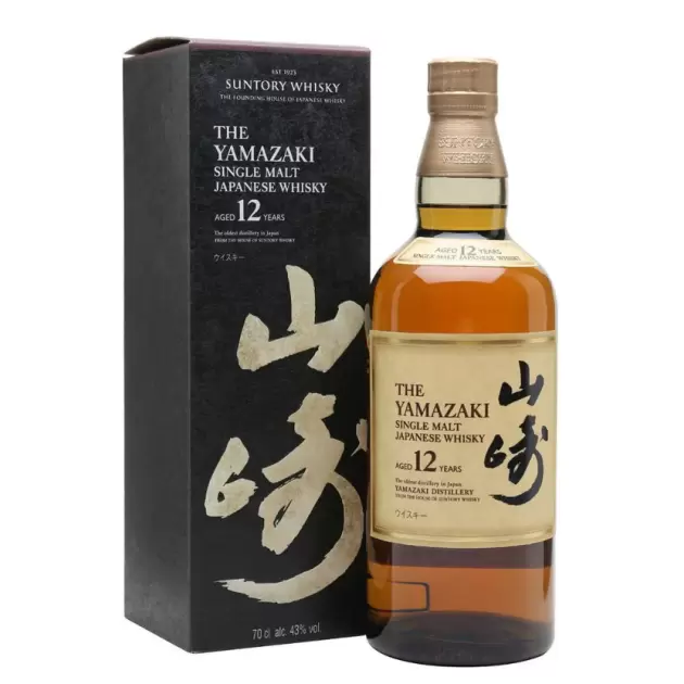 Suntory Yamazaki 12 Years Old Single Malt Japanese Whisky 700mL